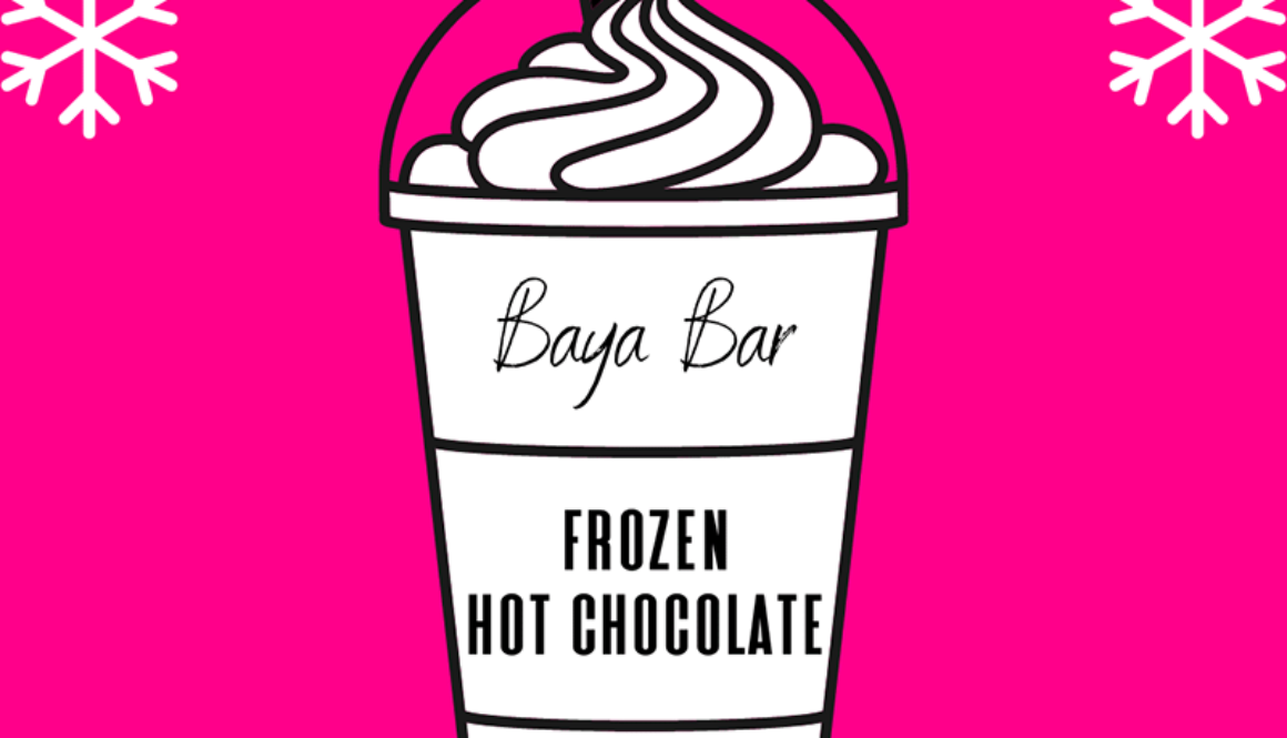 Frozen Hot Chocolate to share