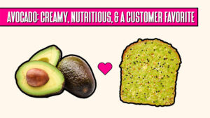 Avocado-Creamy Nutritious and a Customer Favorite