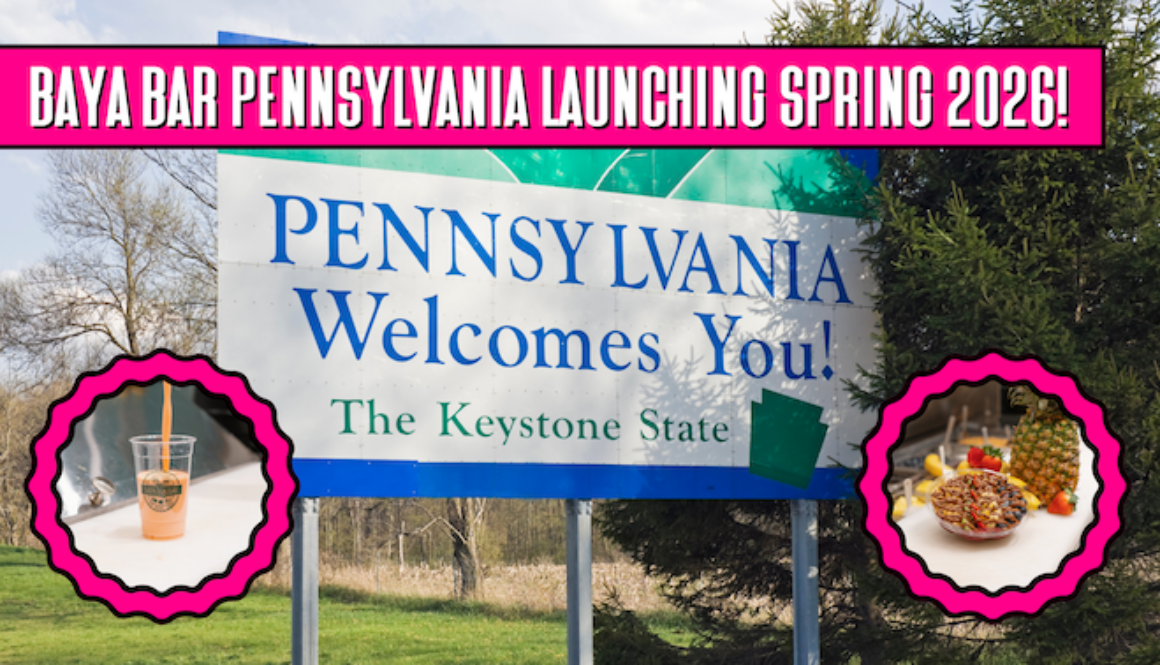 Coming Soon: Baya Bar Pennsylvania Launching Spring 2026!
