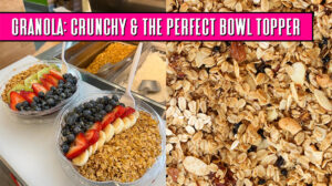 Granola-Crunchy Nutritious and the Perfect Bowl Topper
