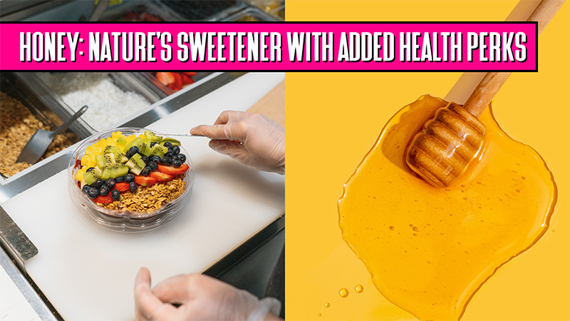 Honey Natures Sweetener with Added Health Perks