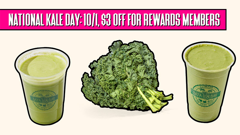National Kale Day - October 1
