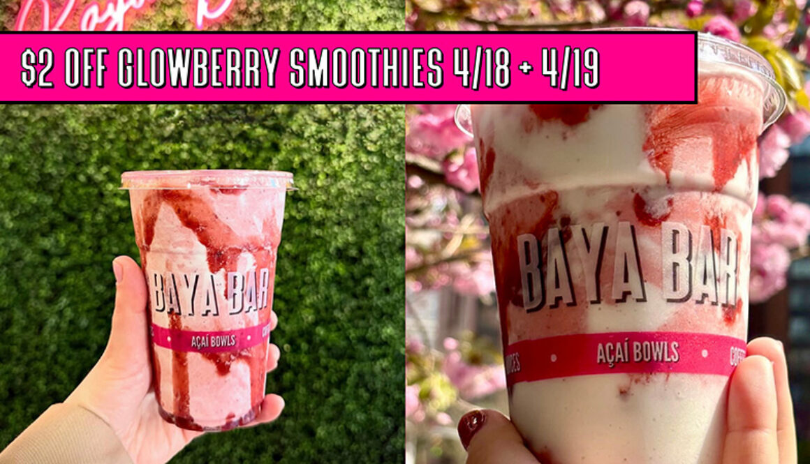 April Glowberry Smoothies