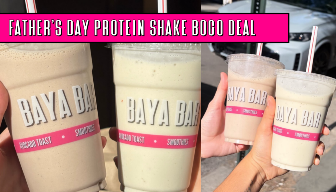 BOGO Protein Shakes for Father's Day