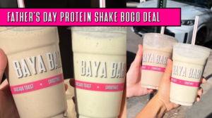 BOGO Protein Shakes for Father's Day